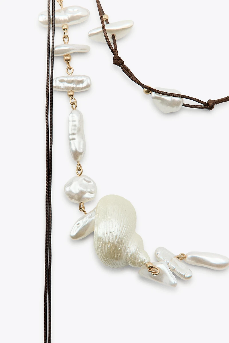 2-PACK PEARL SHELL BELTS