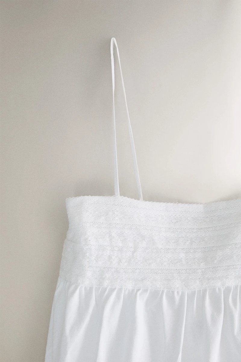 LACE COTTON TOP
