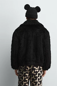 VESTE EFFET FOURRURE HARRY LAMBERT FOR ZARA X DISNEY