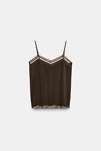 LACE CAMISOLE TOP
