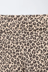 ANIMAL PRINT MINNIE MOUSE © DISNEY SWEATSHIRT AND LEGGING SET