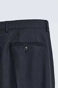 HOUNDSTOOTH SUIT PANTS