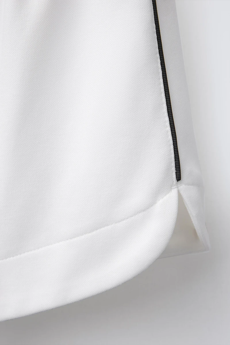 PIPING DETAIL SHORTS