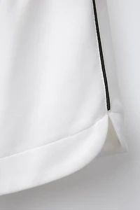 PIPING DETAIL SHORTS