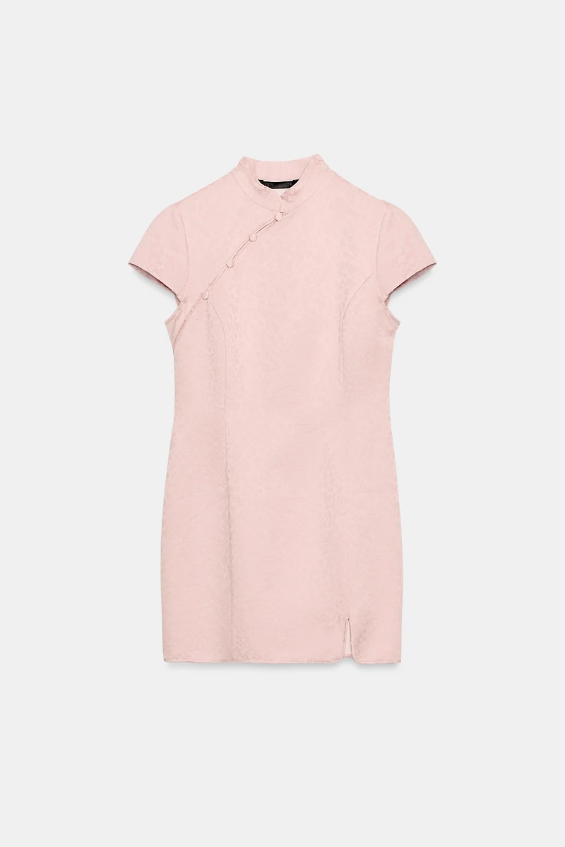 ROBE COURTE EN JACQUARD