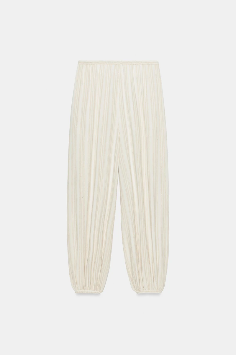 STRIPED BALLOON PANTS ZW COLLECTION