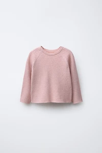 CABLE KNIT SWEATER