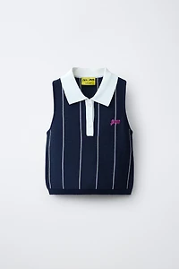 PENN © STRIPED POLO TOP