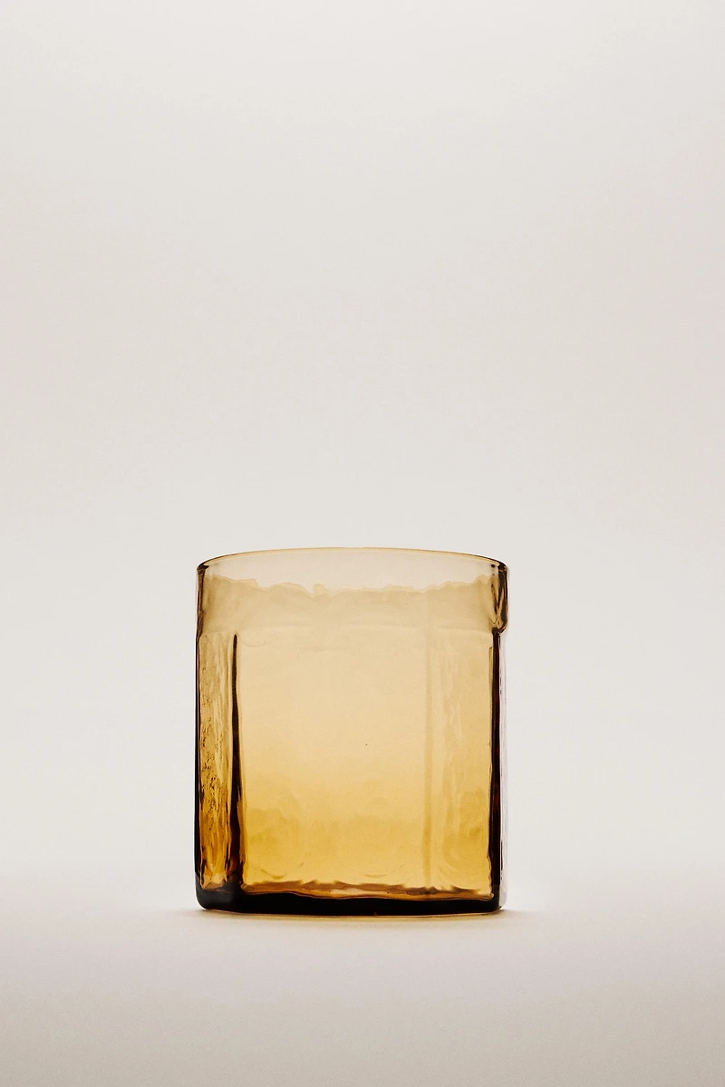 GOBELET VERRE MARTELÉ