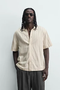 CHEMISE FLUIDE À RAYURES