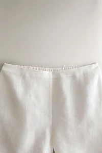 LINEN SHORTS