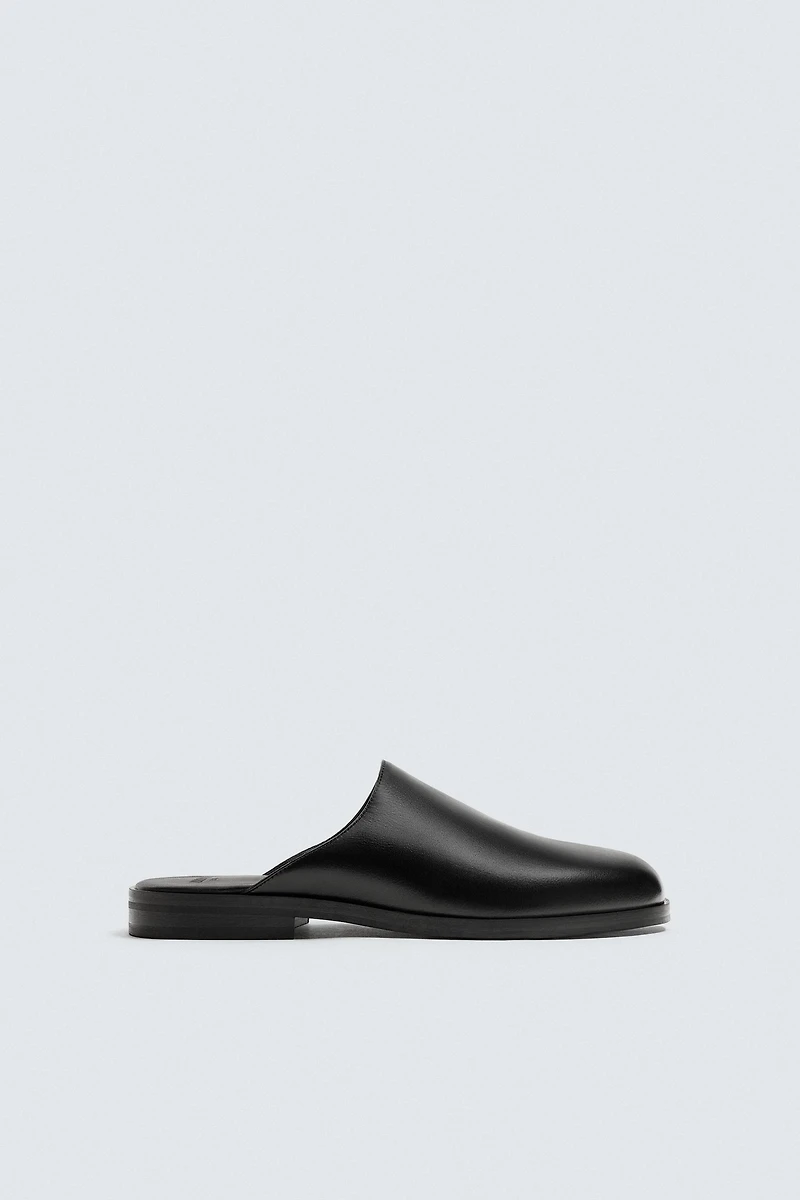 LIMITED EDITION LEATHER CLOGS