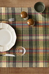 CHEMIN DE TABLE CARREAUX COULEUR