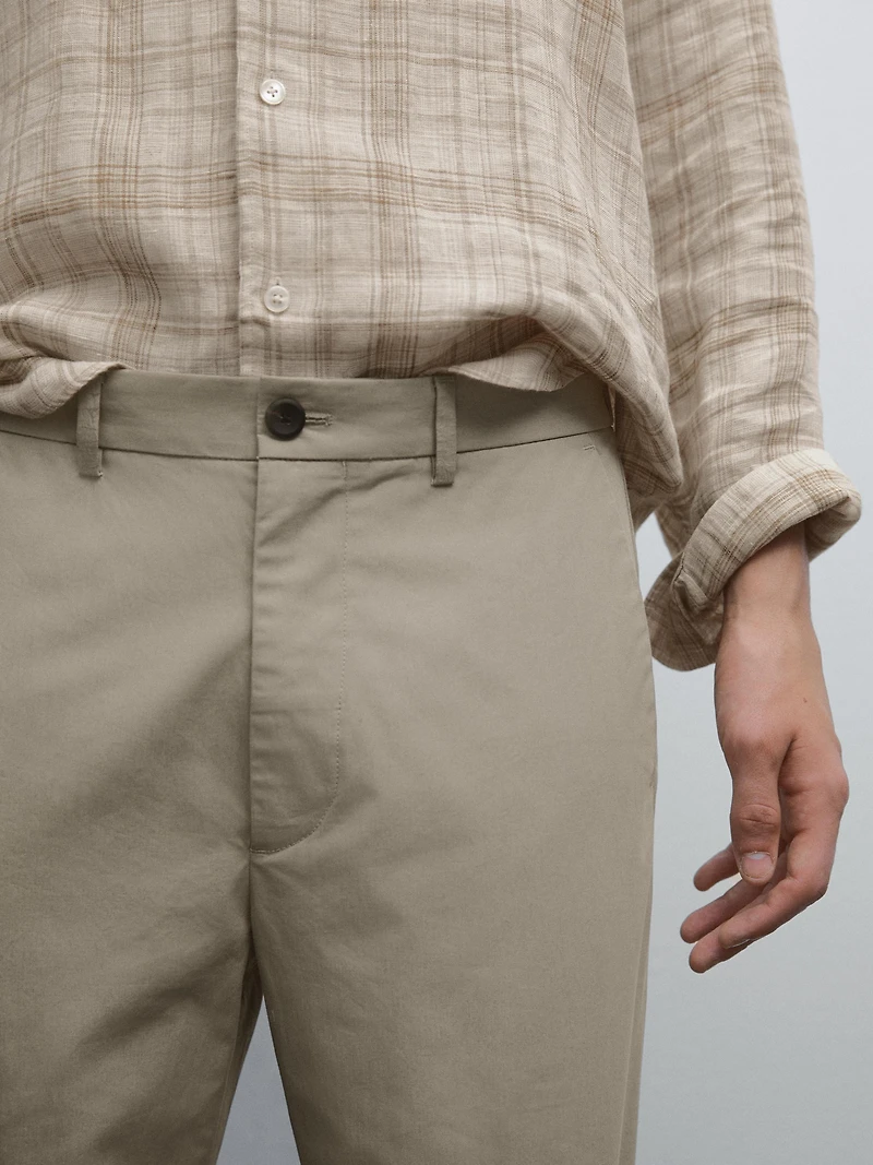 Pantalon semi-jogging