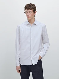 Chemise à rayures regular fit