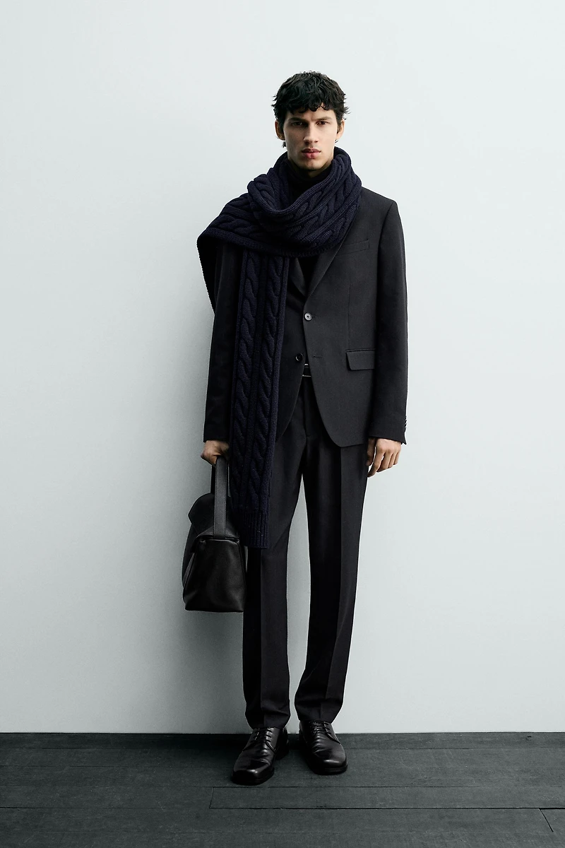 PINSTRIPE SUIT BLAZER