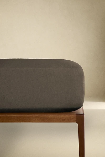 DRAP-HOUSSE LIN LAVÉ | 30 CM HAUTEUR (140 G/M²)