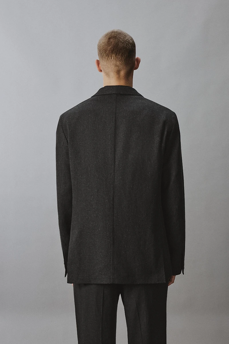 VISCOSE - HEMP SUIT JACKET