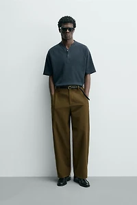 BASEBALL POLO COLLAR T-SHIRT