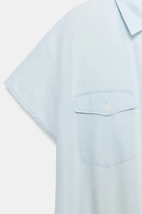 COMBI-SHORT FLUIDE À POCHES