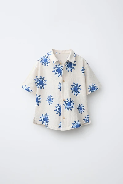 SUN PRINT SHIRT