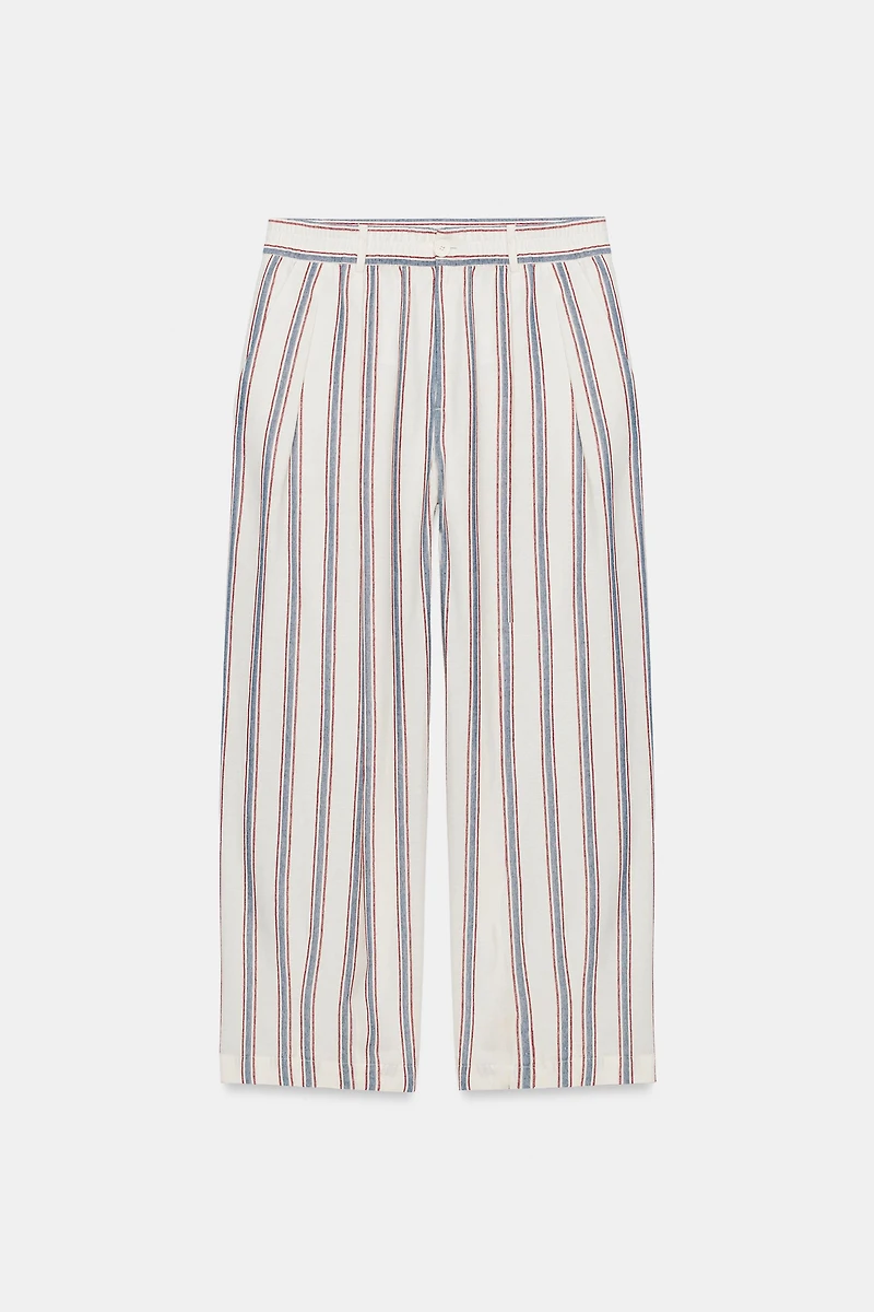 ZW COLLECTION STRIPED BALLOON PANTS