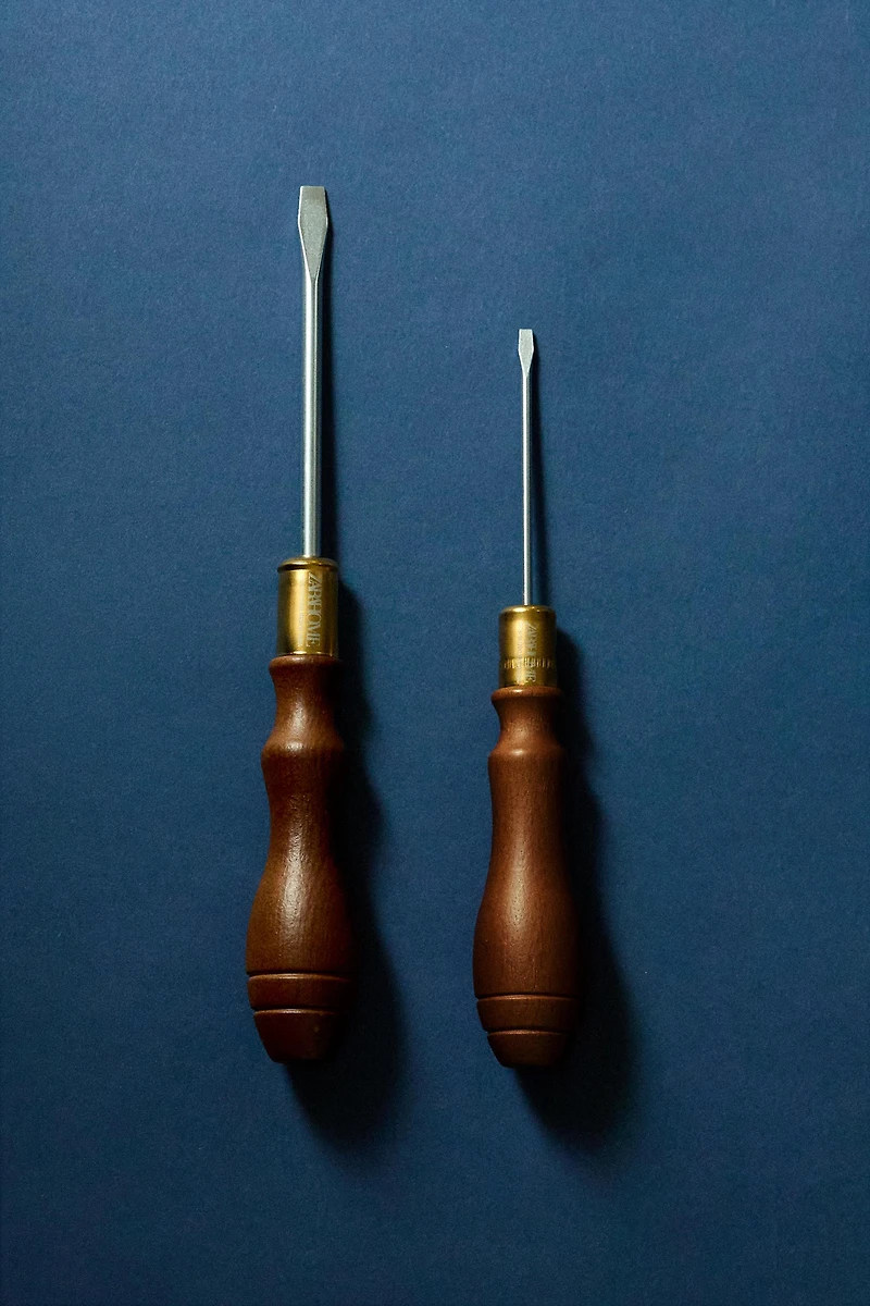 TOURNEVIS BOIS PLAT ACIER