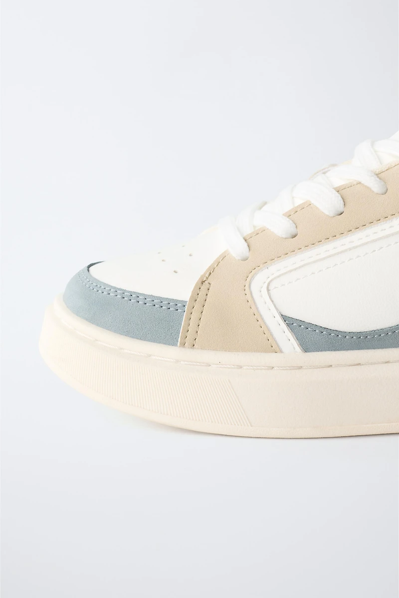 PIECED SNEAKERS