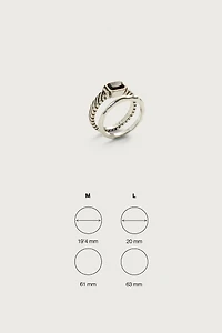 MIXED METAL RING 2-PACK