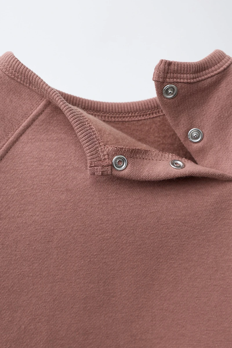 SWEATSHIRT AND PLAIN LEGGING SET