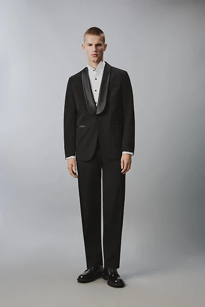 SHAWL LAPEL TUXEDO BLAZER