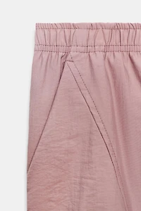 BARREL PANTS WITH ELASTIC WAIST