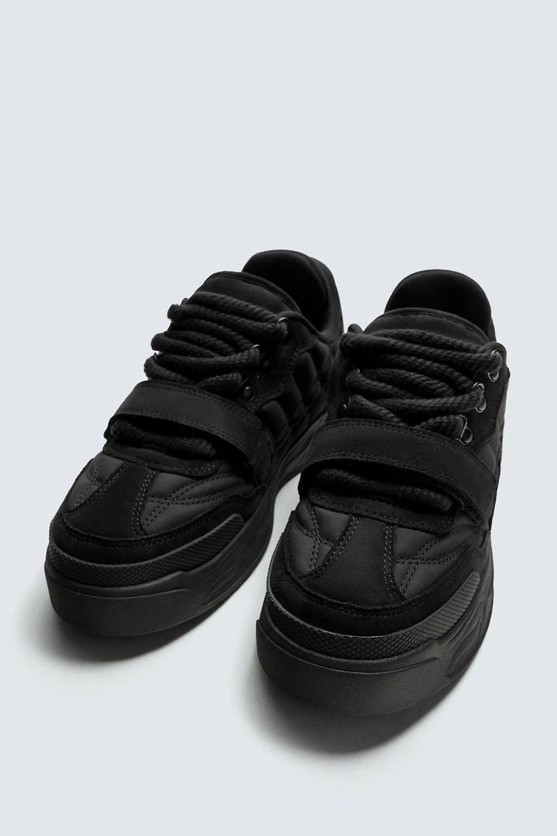 MONOCHROME CHUNKY SNEAKERS