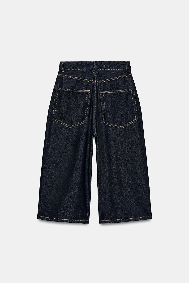 TRF BAGGY DENIM JORTS