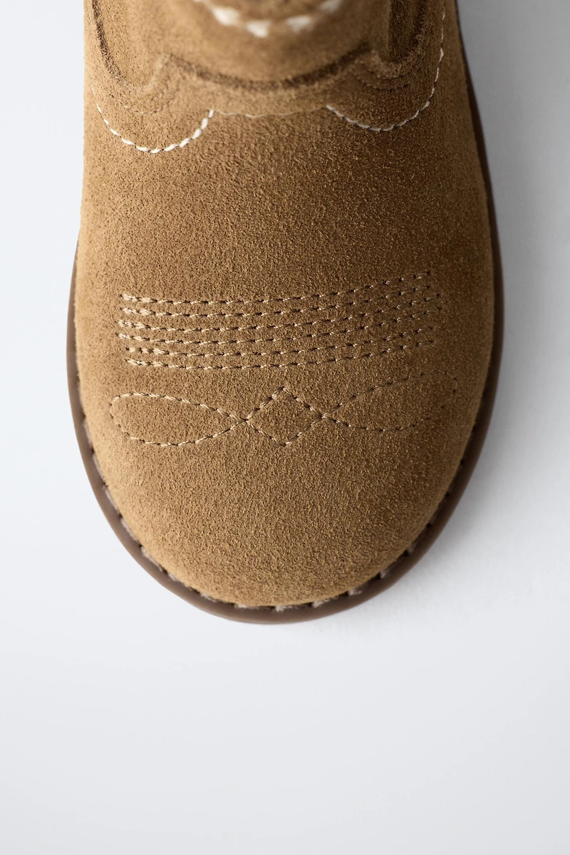 BOTTE COW-BOY CUIR