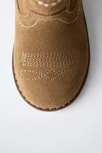 BOTTE COW-BOY CUIR