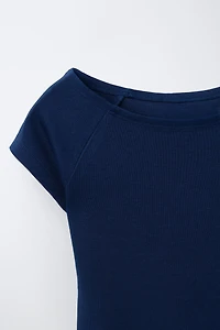 PLAIN T-SHIRT WITH MODAL