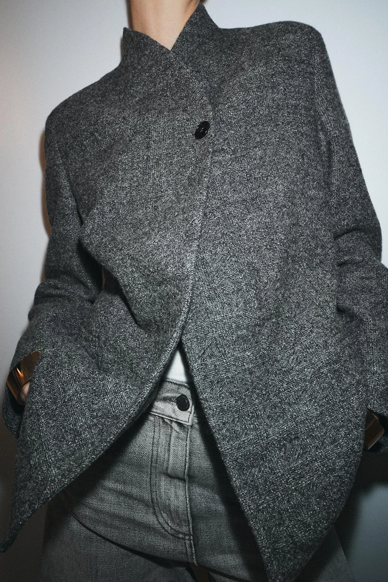 ZW COLLECTION LIMITED EDITION WOOL BUTTON BLAZER