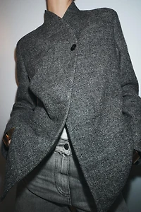 ZW COLLECTION LIMITED EDITION WOOL BUTTON BLAZER