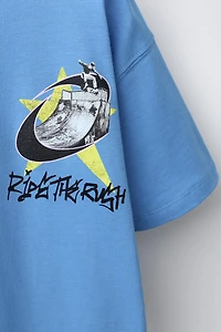 SKATE PRINT T-SHIRT