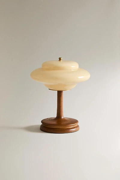 LAMPE DE TABLE SANS FIL VERRE