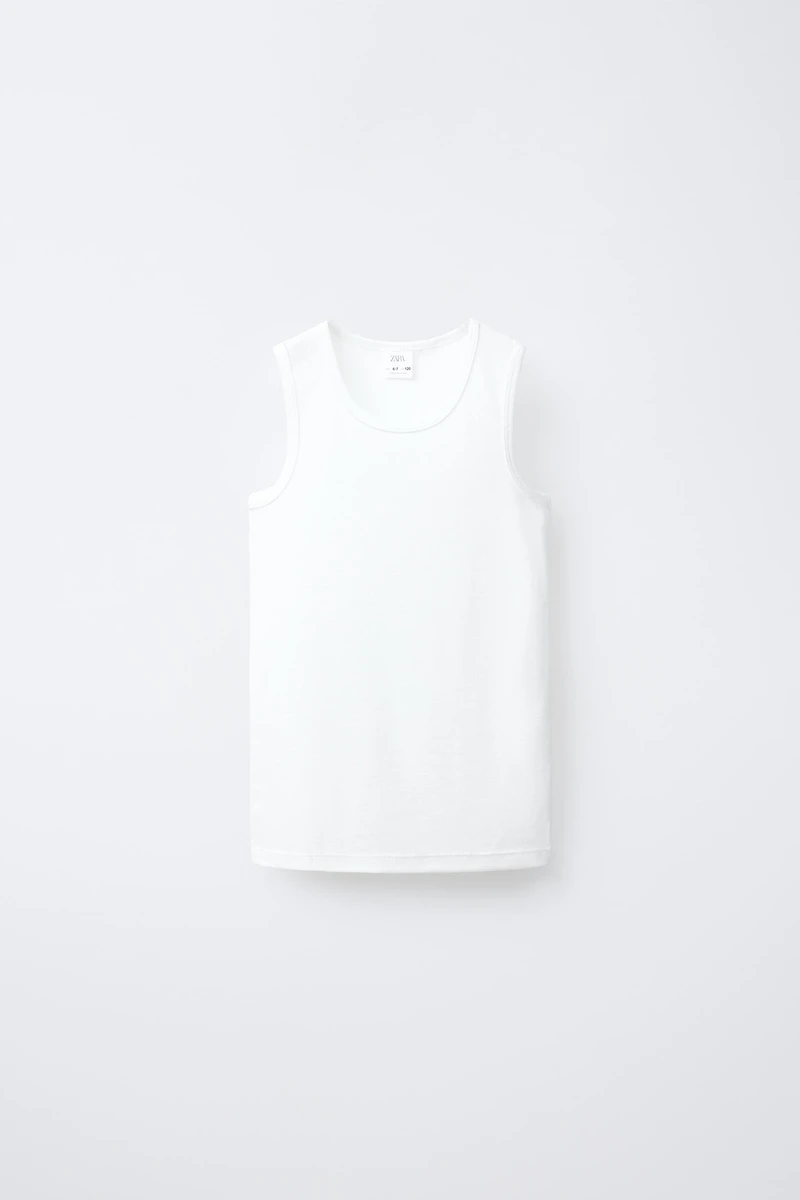 AGES 6-14/ TWO-PACK OF BASIC TANK TOPS