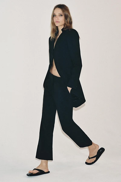 ZW COLLECTION LIMITED EDITION CROPPED FLARE PANTS