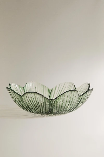 CLOVER GLASS BOWL