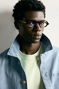 BOXY FIT DENIM SHIRT