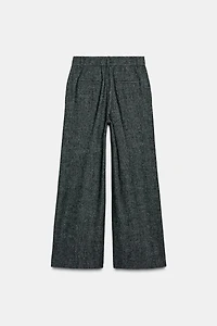 ZW COLLECTION STRAIGHT LEG WOOL PANTS