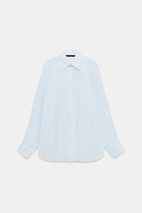 OVERSIZED POPLIN SHIRT