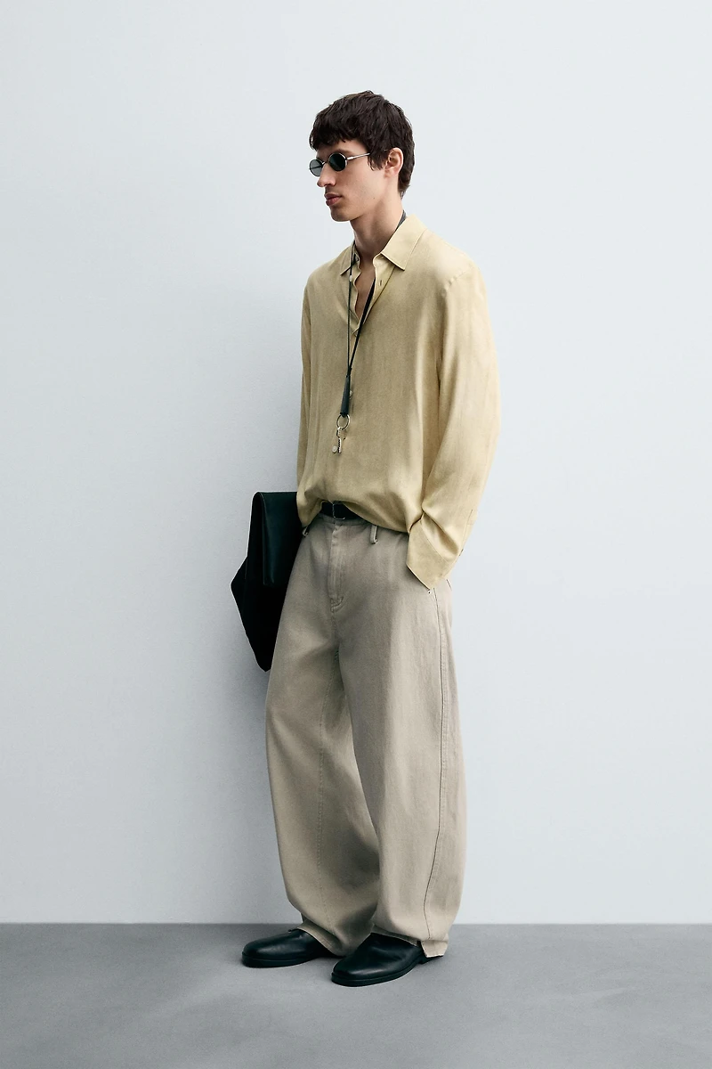 CHEMISE FLUIDE VISCOSE