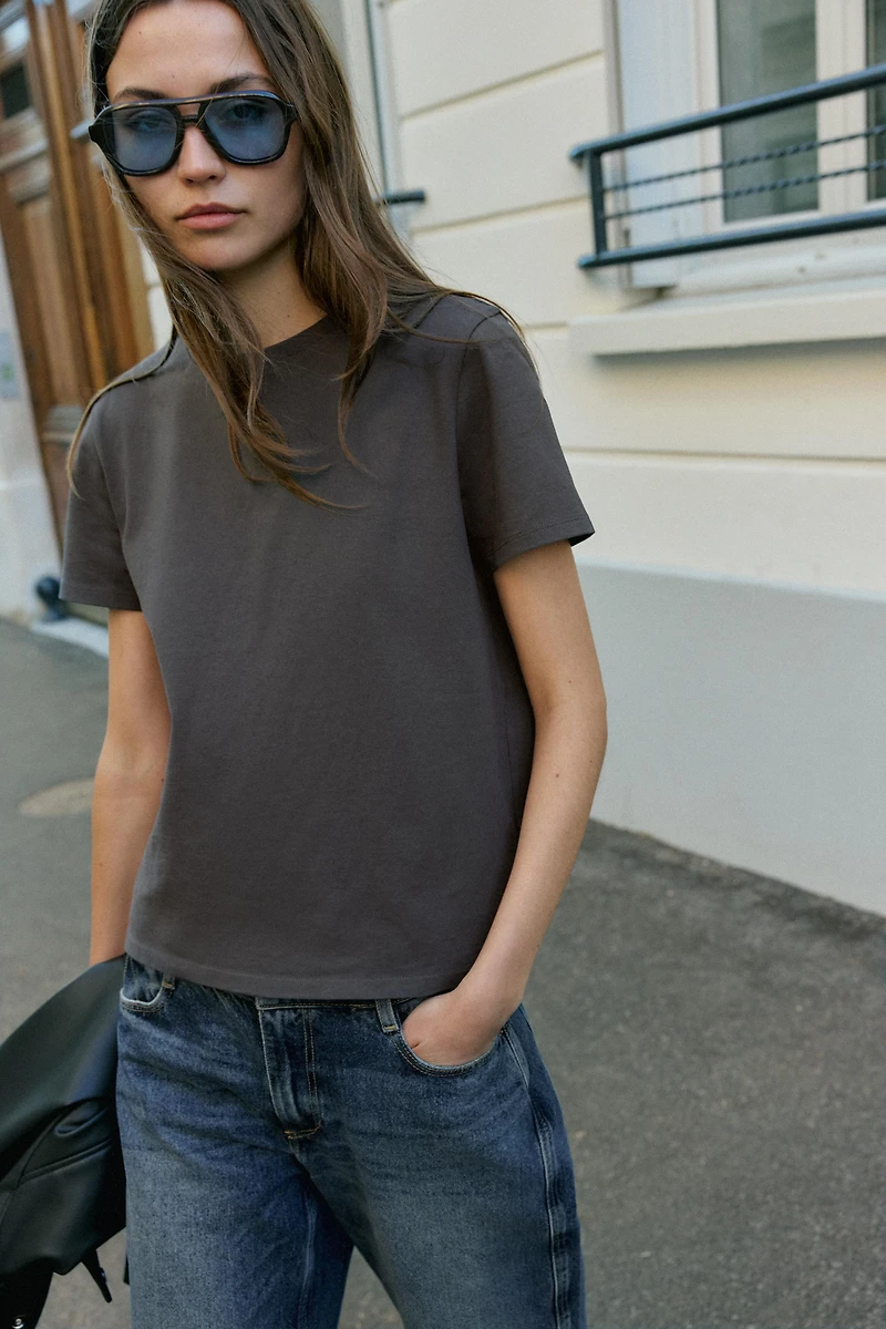 RUSTIC COTTON T-SHIRT