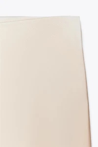 SATIN MIDI SKIRT